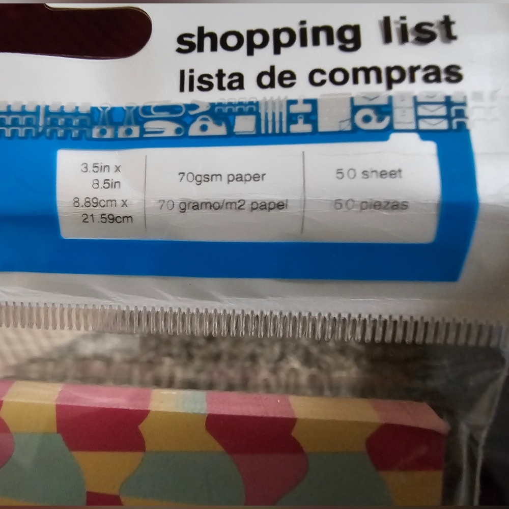 Colorful Geometric Notepad - Picture 2 of 2